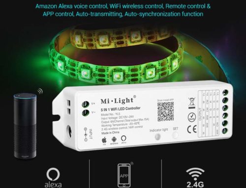 WIFI RGB,RGBW,RGB+CCT LED controller