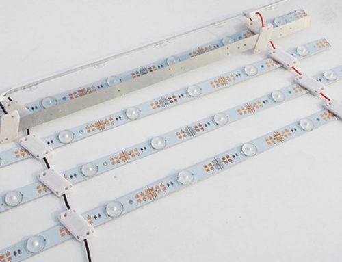 LED lattice diffuse reflection strip