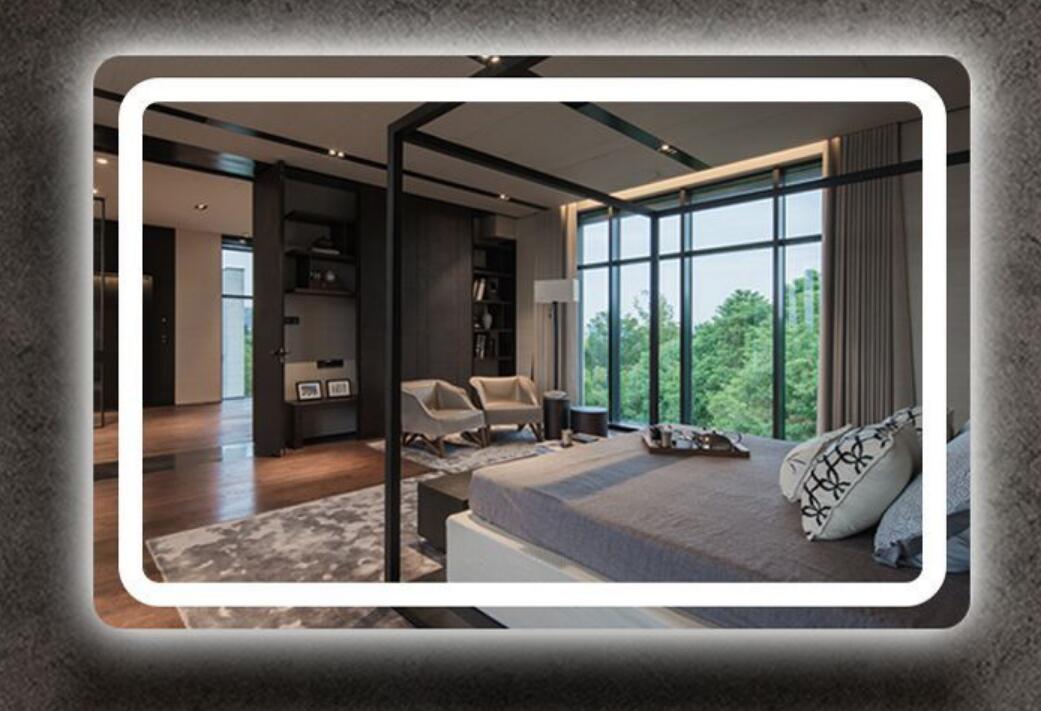 illuminate mirror , led mirror