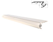 Step installation aluminum profile