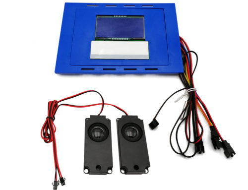 Bluetooth mirror touch sensor with time, temp. , bluetooth call, loudspeakers, defog