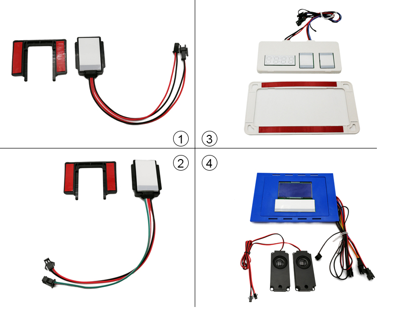 digital mirror controller touch sensor 